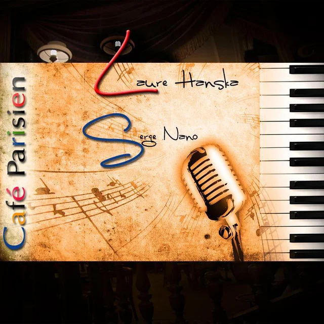 Affiche musicale élégante — univers artistique de Serge Nano